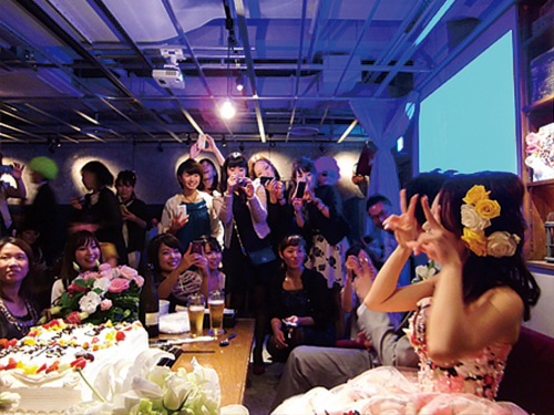 貸し切り隠れ家Wedding　Osteria SOLUSSO　名古屋駅の会場内イメージ4枚目