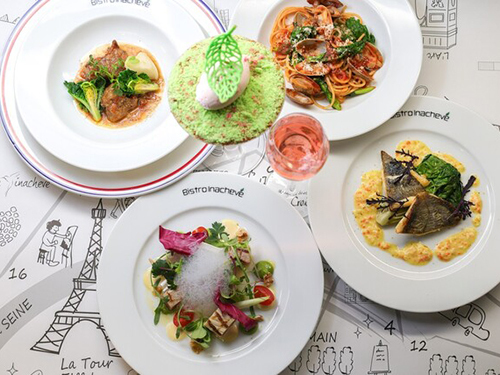 Bistro Inacheve ~ビストロ・イナシュヴェ~の<ビュッフェ>ローストチキン、ブルスケッタ、イナシュヴェ特製デザートetc…