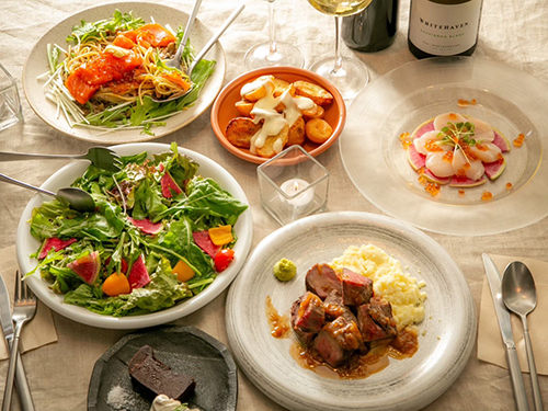 cafe ＆ dining nagi ～ナギ～の【クオリティ◎♪無料ゲーム付き！6,500円】料理10品+フリードリンク