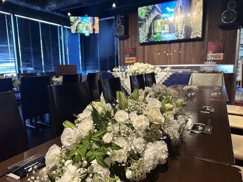 MILAN RIVERSIDE TERRACEの貸切Wedding 8品2H飲放