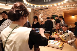 CIRCUS（サーカス）CAFE＆DININGのある日の新郎新婦
