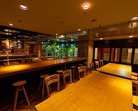Keyaki no Mori Cafe＆Bar 一番町のフロア1のメイン画像