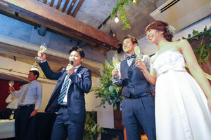 La Vagueのある日の新郎新婦