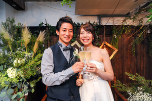 La Vagueのある日の新郎新婦