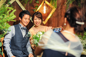 La Vagueのある日の新郎新婦