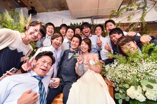 La Vagueのある日の新郎新婦