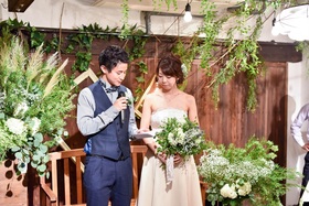 La Vagueのある日の新郎新婦