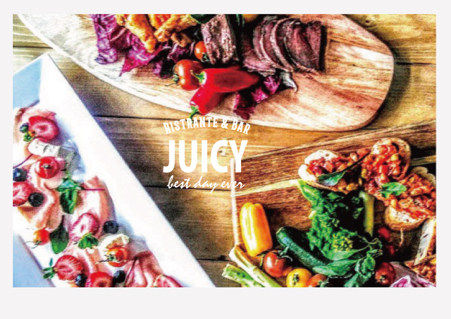 Juicy　パーティお料理イタリアン中心のJuicyパーティ料理はおいしさは　もちろん見た目のかわいさも Goood!!