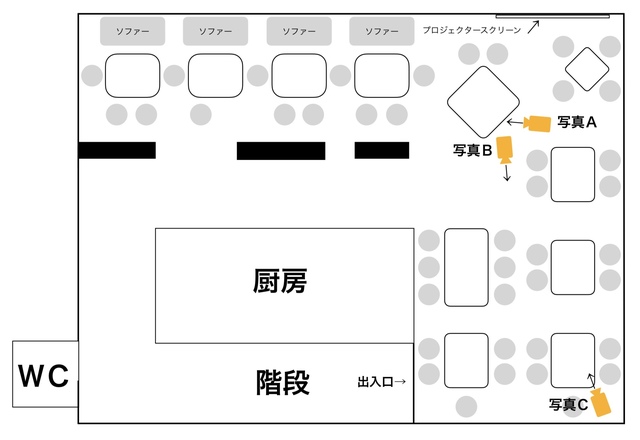 貸し切りパーティー＆wedding2次会 家座冨(かざふ)の会場内イメージ6枚目